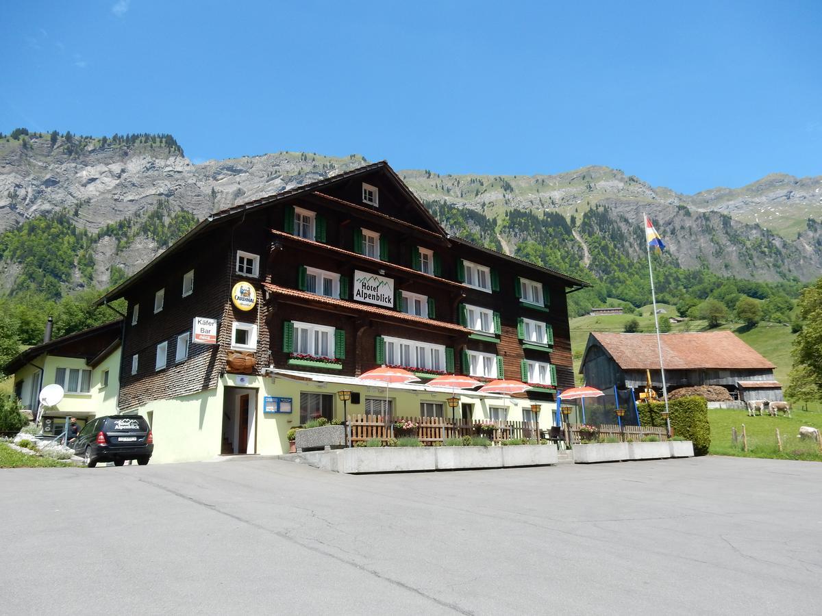 Hotel Alpenblick Муотаталь Экстерьер фото